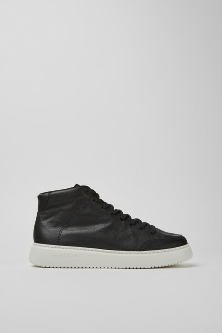 Runner K21 Black Leather Sneakers For Women Exclusive Camper