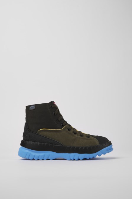 Teix Gray And Green Ankle Boots For Women Exclusive Camper