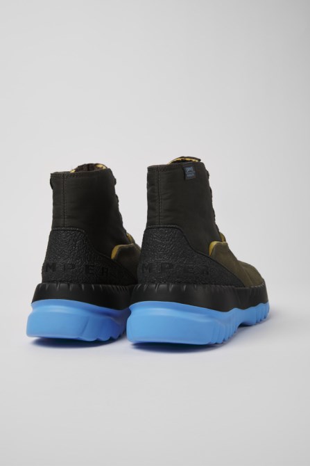 Teix Gray And Green Ankle Boots For Women Exclusive Camper