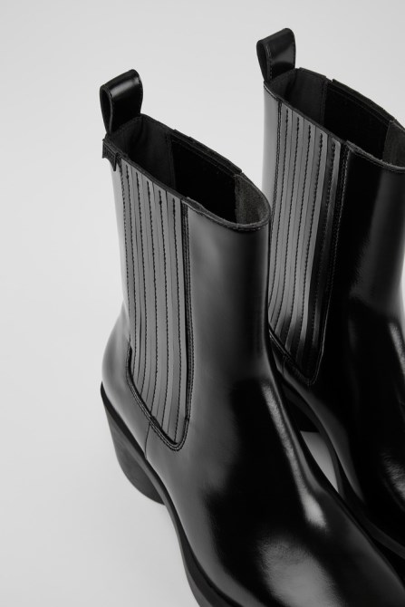 Exclusive Camper Bonnie Black Leather Boots For Women