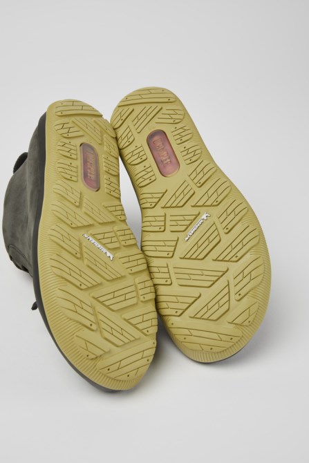 Peu Pista Gore-Tex Grey Nubuck Shoes For Women Camper New Arrivals