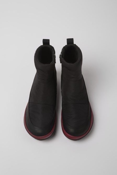Peu Pista Gore-Tex Black Recycled Pet And Leather Boots For Women Camper New Arrivals