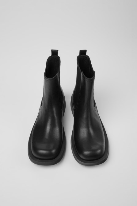 Exclusive Camper Mil 1978 Black Leather Chelsea Boots For Women