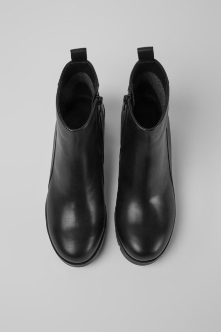 Exclusive Camper Wanda Black Zip Ankle Boot For Women