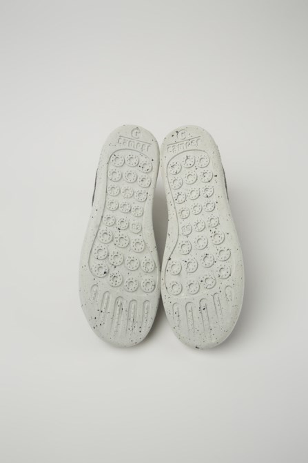 Design Peu Touring Gray And Black Recycled Wool Sneakers For Women Camper