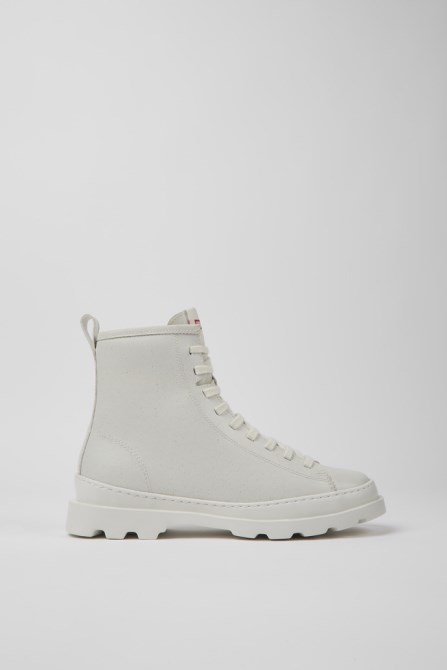 Design Brutus White Mirum Ankle Boots For Women Camper
