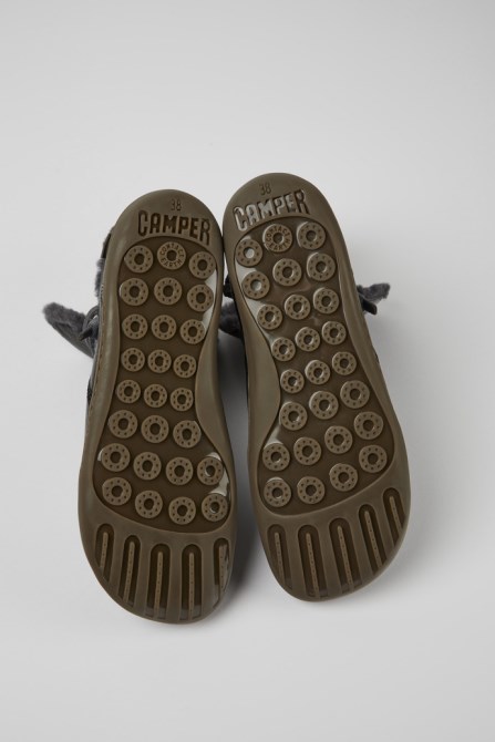 Peu Dark Grey Mid Boot For Women Camper New Arrivals