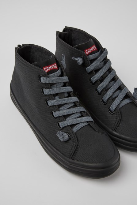 Design Hoops Black Sneakers For Women Camper