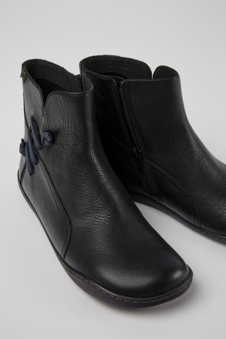 Camper Peu Black Ankle Boot For Women New Arrivals