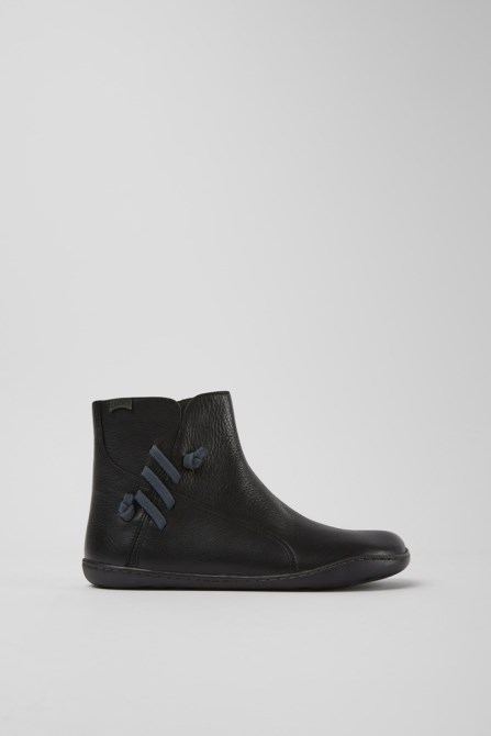 Camper Peu Black Ankle Boot For Women New Arrivals