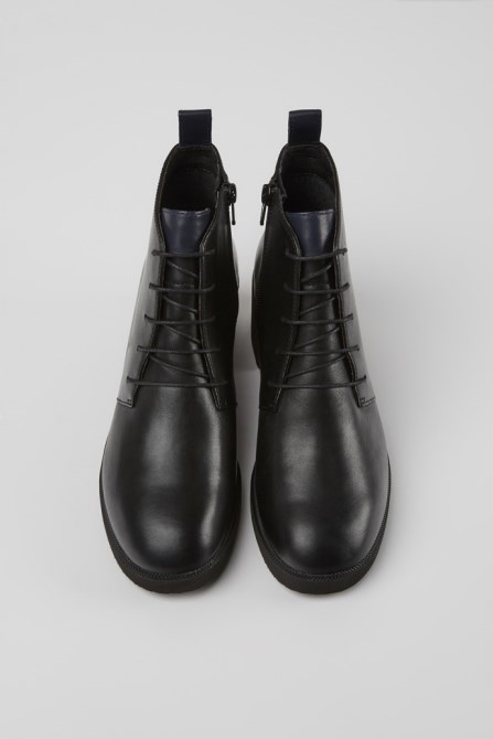 Design Wonder Black Ankle Boots For Women Camper