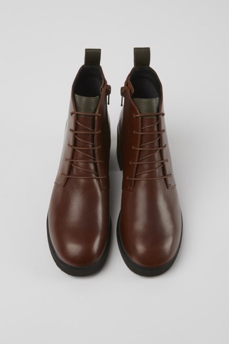 Wonder Brown Ankle Boots For Women Camper New Arrivals