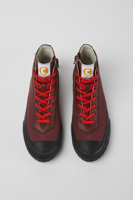 Camper Design Camaleon Burgundy Womens' Boots
