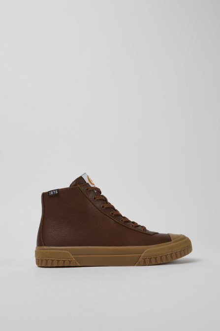 Exclusive Camper Camaleon Brown Leather Boots For Women
