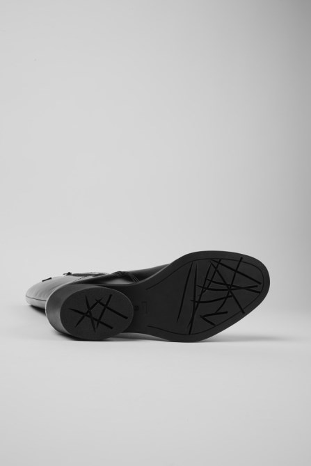 Bonnie Black Leather High Boots For Women Exclusive Camper