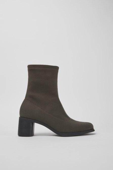 Camper Design Meda Tencel Green Boots For Women