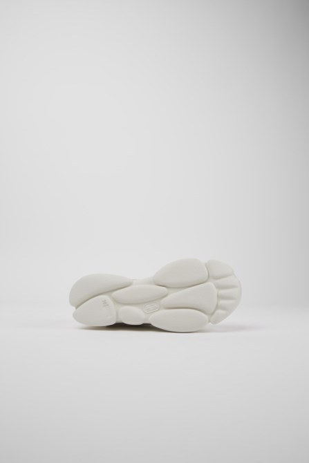 Exclusive Camper Karst White Non-Dyed Leather Sneakers For Women