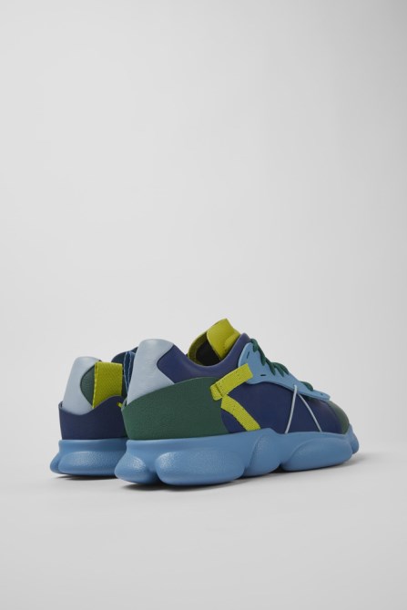 Design Twins Multicolored Leather And Textile Sneakers For Women Camper