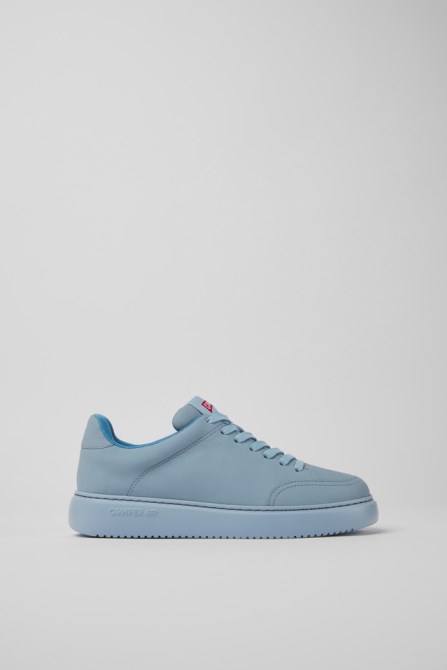 Camper Design Runner K21 Blue Leather Sneakers For Women