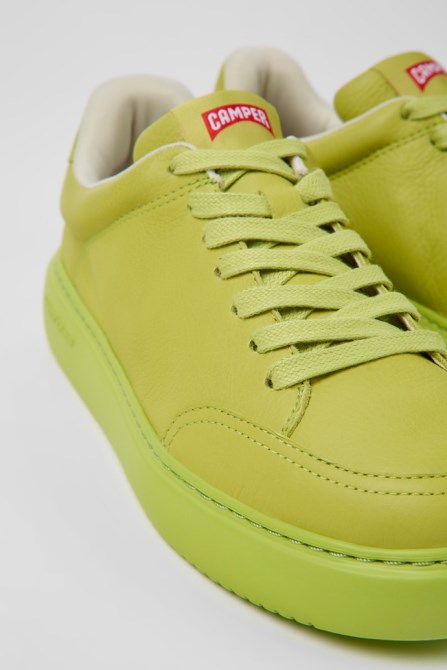 Runner K21 Green Leather Sneakers For Women Exclusive Camper