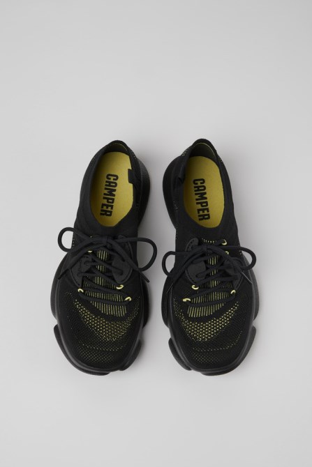 Camper Karst Black Textile Sneakers For Women New Arrivals