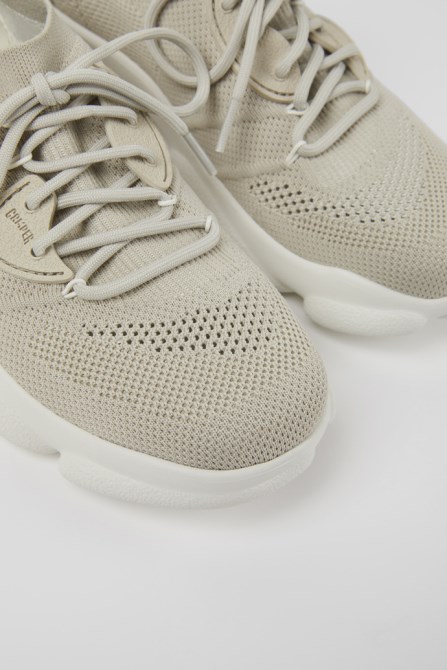 Design Karst Gray Textile Sneakers For Women Camper