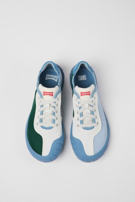 Camper Design Twins Multicolored Textile Sneakers For Women