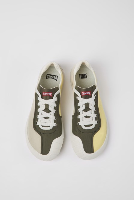 Camper Twins Multicolored Textile Sneakers For Women New Arrivals