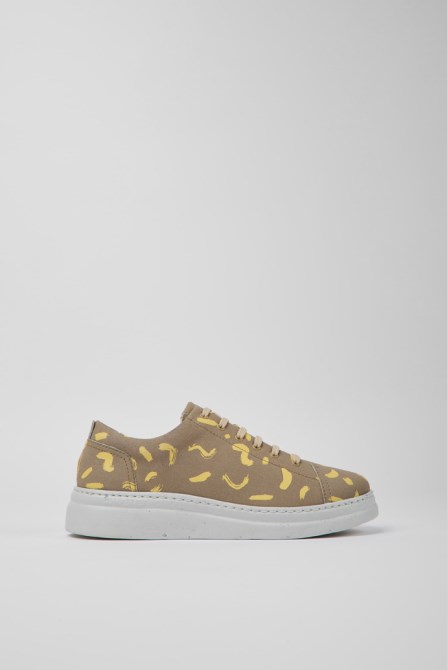 Camper Design Runner Up Multicolored Nubuck Sneakers For Women