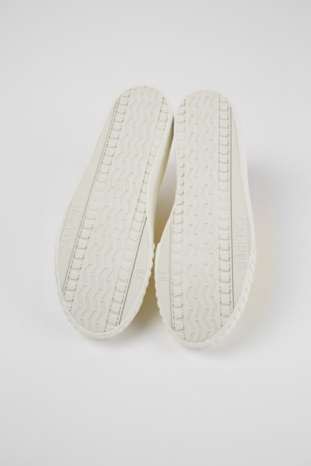 Camaleon Yellow Recycled Cotton Sneakers For Women Camper New Arrivals