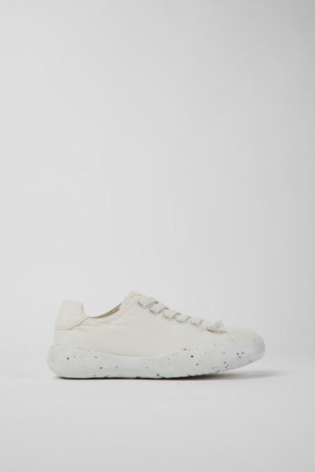 Design Peu Stadium White Textile Sneakers For Women Camper