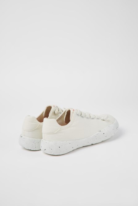 Design Peu Stadium White Textile Sneakers For Women Camper