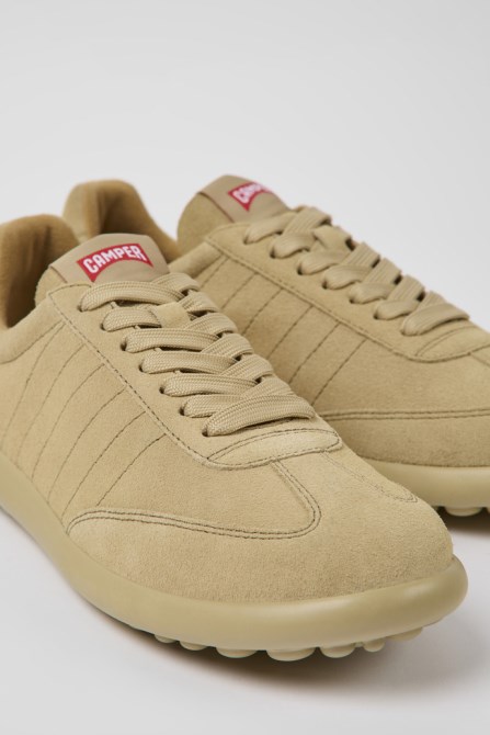 Camper Design Pelotas Xlite Beige Nubuck Sneakers For Women