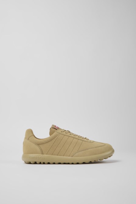 Camper Design Pelotas Xlite Beige Nubuck Sneakers For Women