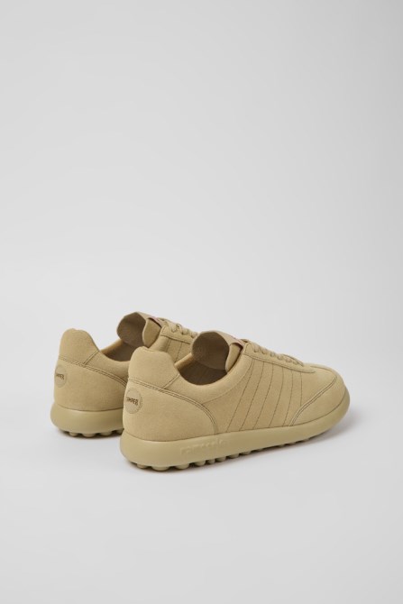 Camper Design Pelotas Xlite Beige Nubuck Sneakers For Women