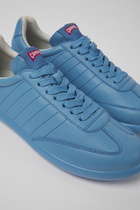 Pelotas Xlite Blue Leather Sneakers For Women Camper New Arrivals