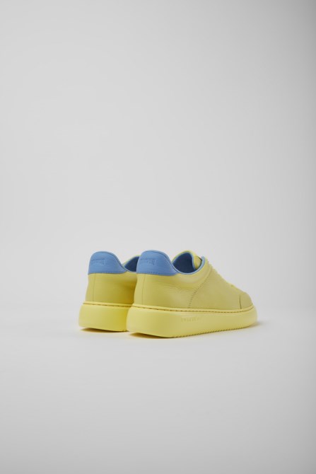 Exclusive Camper Runner K21 Yellow Leather Sneakers For Women