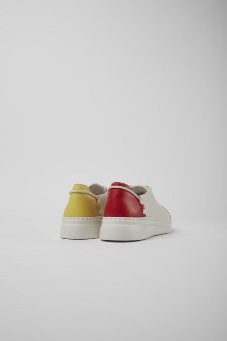 Twins White Leather Sneakers For Women Camper New Arrivals