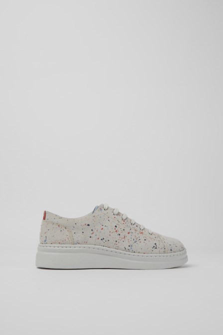 Exclusive Camper Twins Multicolored Recycled Leather Sneakers For Women