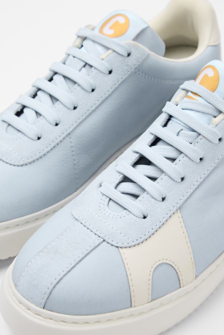 Runner K21 Light Blue Leather And Suede Women's Sneakers Camper New Arrivals
