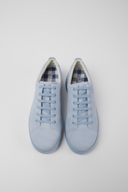 Exclusive Camper Runner Up Blue Nubuck Sneakers For Women