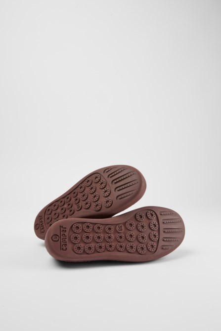 Camper Peu Touring Burgundy Suede Sneakers New Arrivals