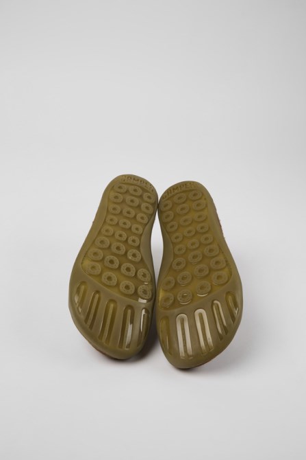 Peu Orange Textile Shoes For Women Camper New Arrivals
