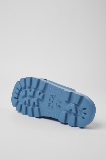 Brutus Sandal Blue Recycled Cotton Sandals For Women Camper New Arrivals