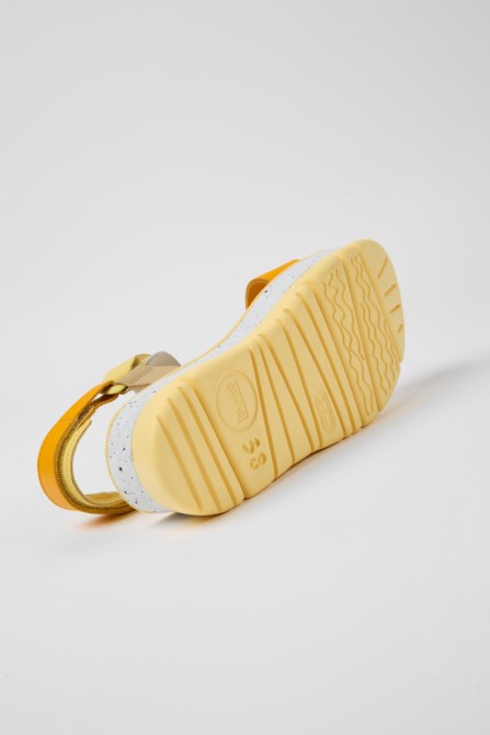 Exclusive Camper Oruga Up Multicolored Leather Sandals For Women