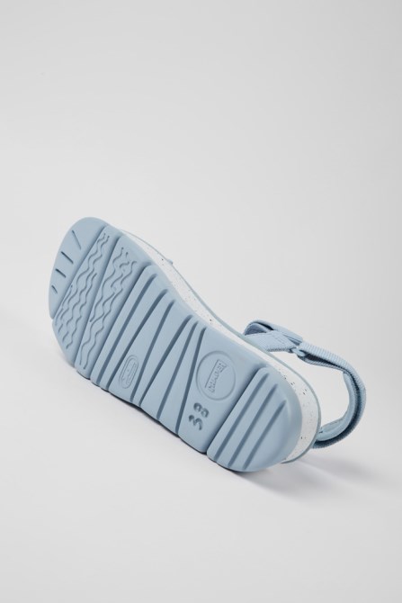 Oruga Up Blue Textile Sandals For Women Camper New Arrivals
