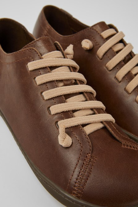 Camper Design Peu Brown Casual Shoes For Women