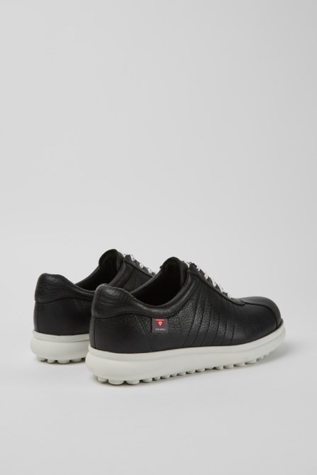 Camper Pelotas Protect Black Leather Sneakers For Women New Arrivals