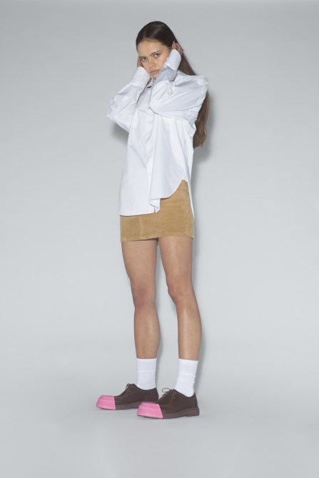 Junction Brown Leather Shoes For Women Camper New Arrivals