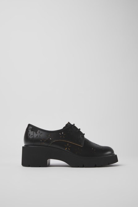 Exclusive Camper Milah Black Leather Shoes For Women